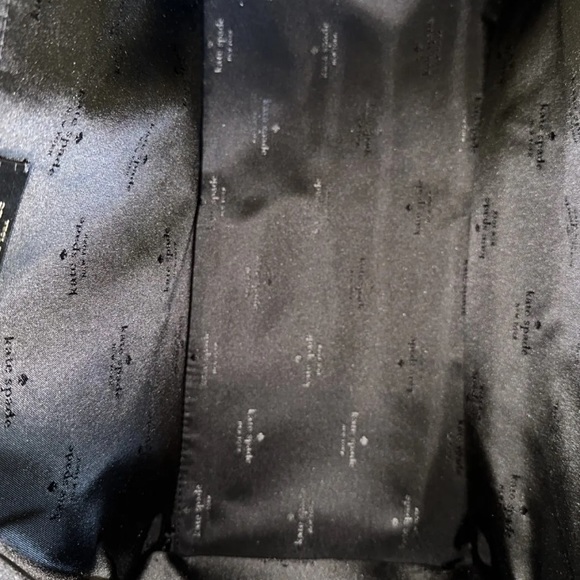 Kate Spade Ella Ksny Puffy Extra Large Tote Bag Black Nylon NWT Womens Authentic - Picture 5 of 11